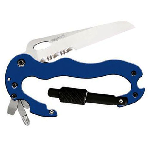 Kershaw Carabiner Tool Blue Knife