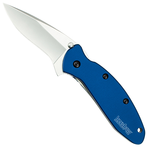 Kershaw Scallion-Aluminum Navy Blue Folding Knife