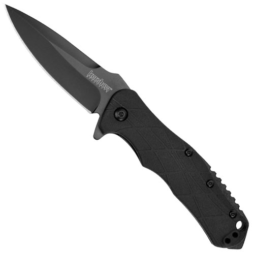 Kershaw Rj Tactical 3 Inch Assisted Opening Black Folding Knife
