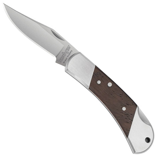 Kershaw Hardwood Inlay Grant County Wood Handle Knife