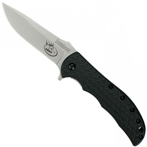 Kershaw Volt II Assisted 3 1/8 Inch Plain Blade With Nylon Handles
