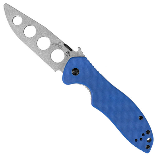 Kershaw E-Train Emerson Blue Handle Training Knife