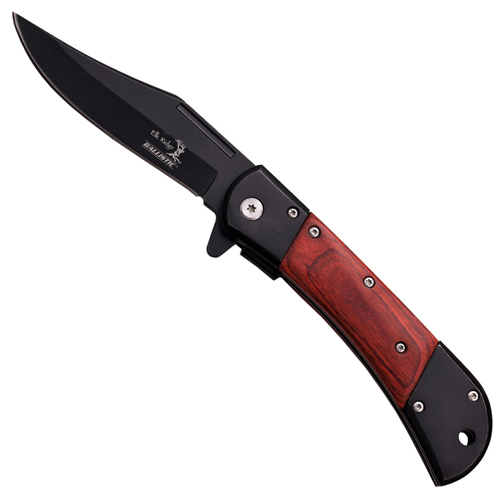 Master Cutlery Elk Ridge Stainless Steel 4.75-Inch Folding Knife