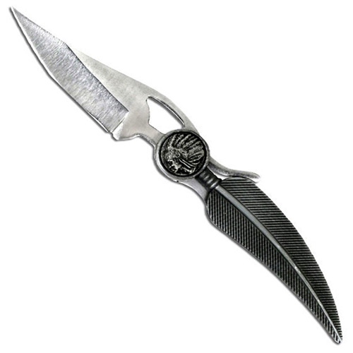 Fantasy Master Feather Stainless Steel Knife