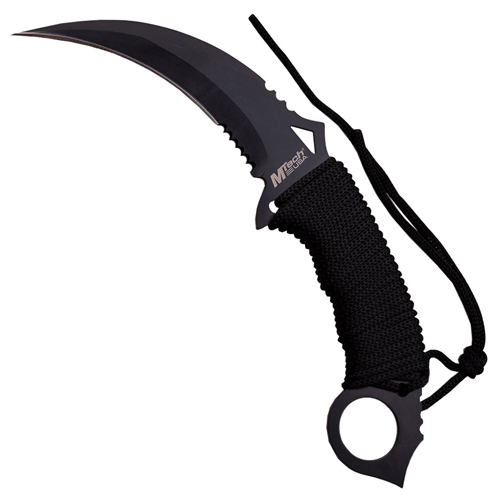 MTech USA Nylon Wrap Handle Fixed Blade Knife