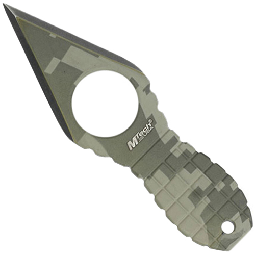 MTech USA 4.25 Inch Digital Green Neck Knife