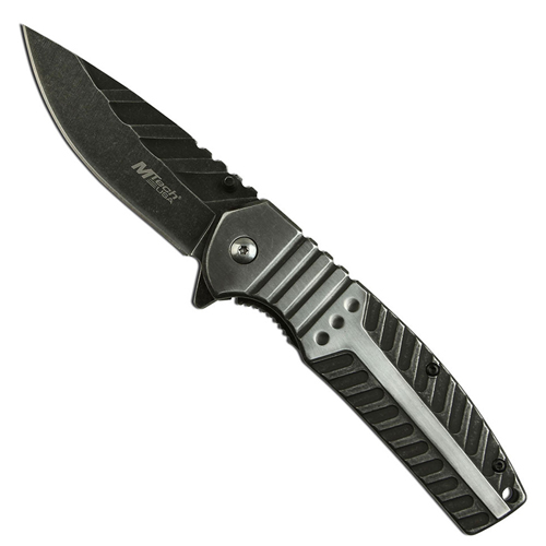 MTech USA MT-A1000SW Spring Assisted Knife - Stonewash