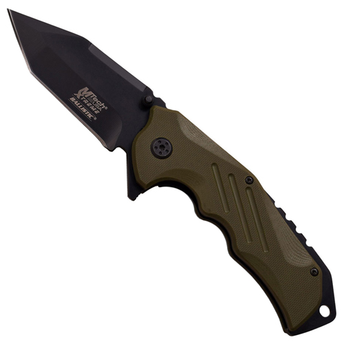 MTech USA Xtreme G10 Handle Folding Knife - Olive Drab