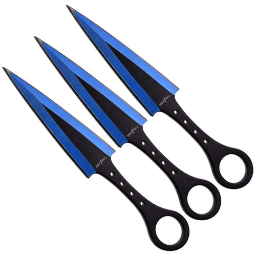 Perfect Point Stainless Steel Throwing Knife 3pc Set - 7.5 Inch
