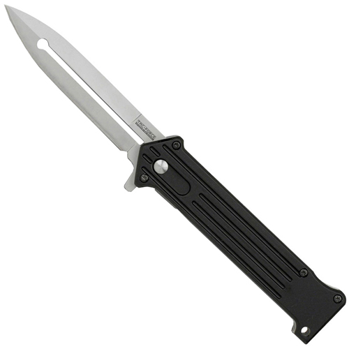 Tac-Force 4.5 Inch Closed Folding Knife - Black\Satin