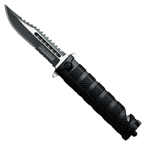 Master Cutlery Dual Tone 3.5 Inch Black Folding Knife