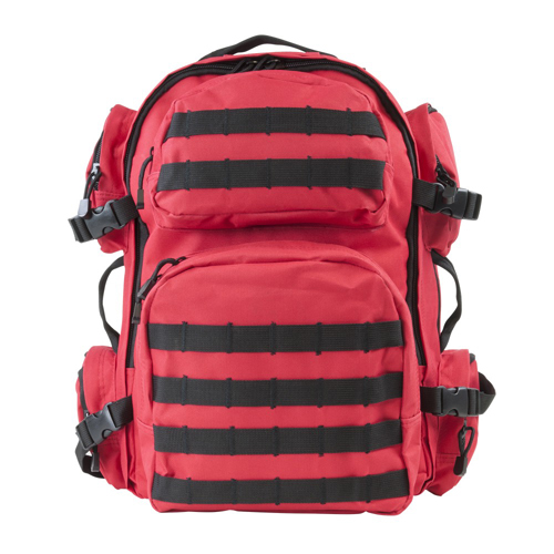 NcSTAR Tactical Backpack - Red/Black Trim