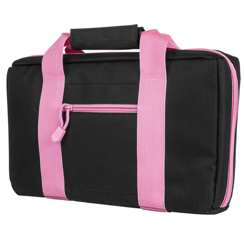 Vism Discreet gun Case - Black\Pink Trim
