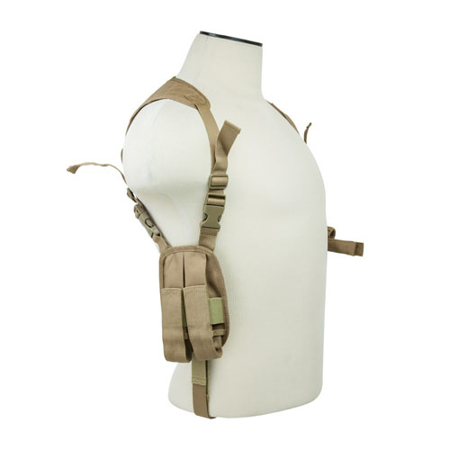 NcStar Ambidextrous Shoulder Tan Holster