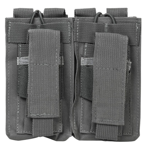 NcSTAR AR Double Magazine Pouch - Urban Gray