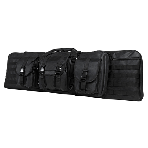 42 Inch Double Carbine Case - Black