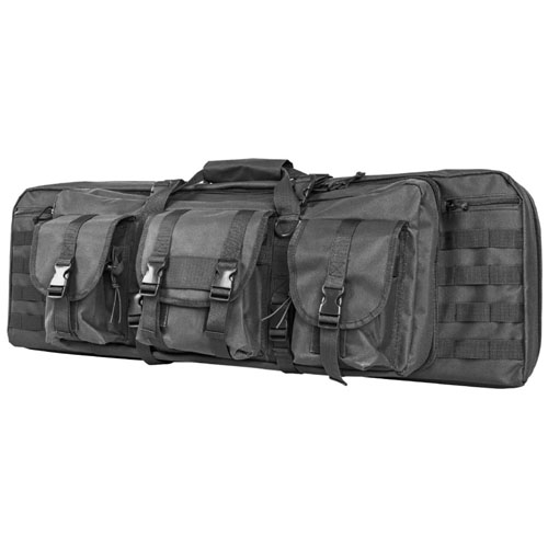 NcStar 36 Inch Urban Gray Double Carbine Case