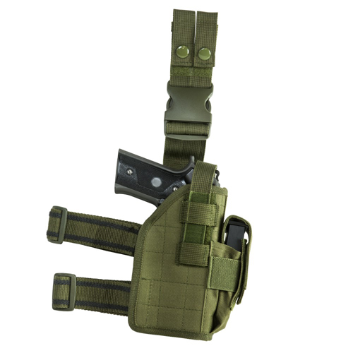 NcStar 2954 Drop Leg Universal Green Holster