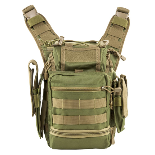 NcStar First Responders Green With Tan Utility Bag