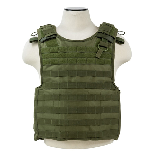 NcStar Quick Release Green Plate Carrier Vest