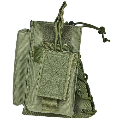 NcSTAR Stock Riser with Mag Pouch - Green