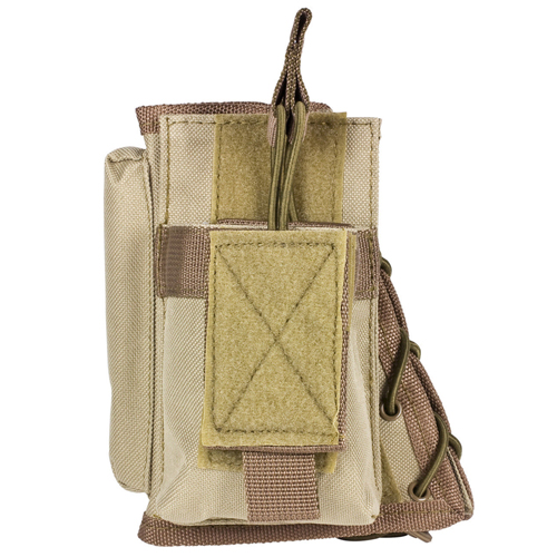 NcSTAR Stock Riser with Mag Pouch - Tan