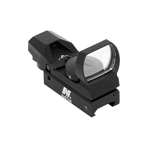 Ncstar 4 Different Reticles Red And Green Dot Reflex Sight With Black Weaver Base