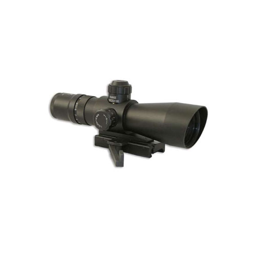 Ncstar Mark III Tactical Series 3-9x42 Compact-Red And Green Rifle Scope