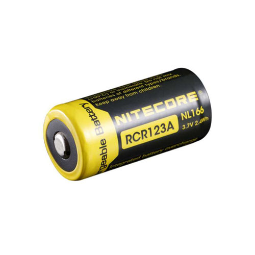 Nitecore NL166 650mAh 3.7V 2.4Wh Battery