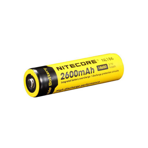 Nitecore NL186 2600mAh 3.7V 9.6Wh Battery