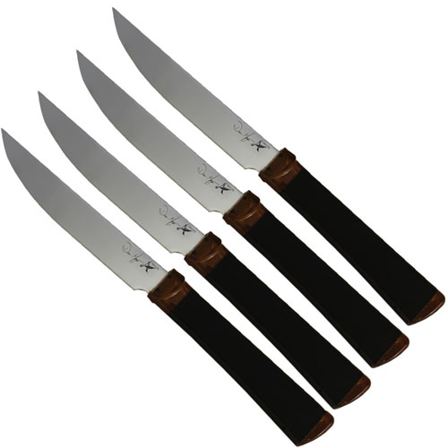 OKC Agilite 4 Piece Steak Set of Fixed Blade Knife
