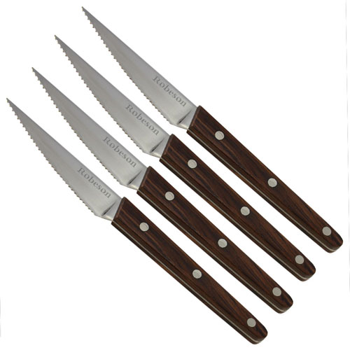 OKC Robeson Viking Steak Fixed Blade Knife
