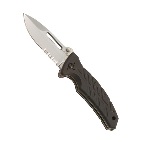 OKC XM 1S Black Combo Edge Knife