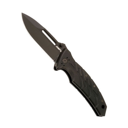 OKC XM 2T Black Plain Edge Knife