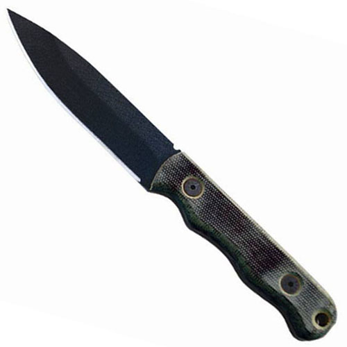 OKC Ranger Shiv Black Micarta Knife