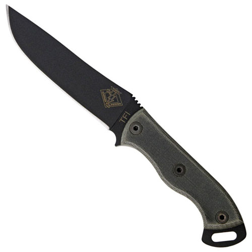 OKC Ranger TFI Black Micarta Knife