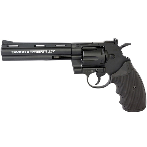 Swiss Arms 357-6 BB Revolver w. Speedloader