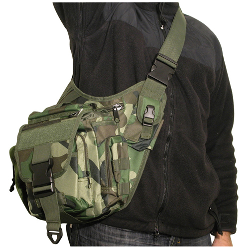 Swiss Arms Saddle Green Camo Off Duty Bag