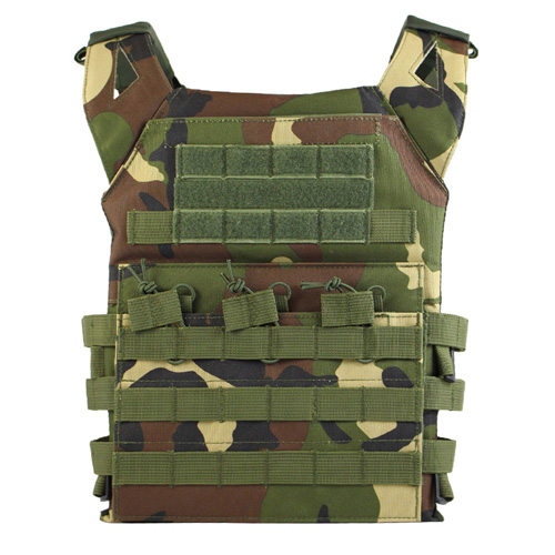 Protective Tactical Plate Carrier (Woodland)