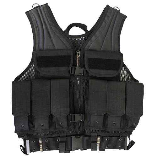 Raven X MOLLE Tactical Vest - Black