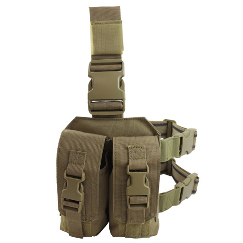Raven X Drop Leg M4 Pouch - Tan