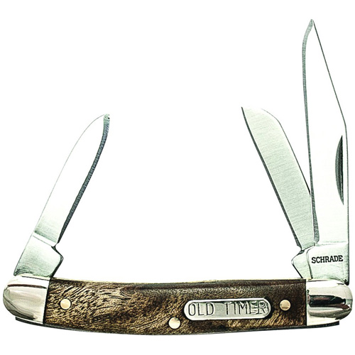 Schrade Closed Junior with Iron Wood Handle