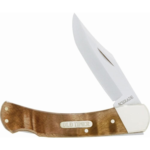 Schrade 5 Inches Golden Bear Lockback Desert Iron Wood Folding knife