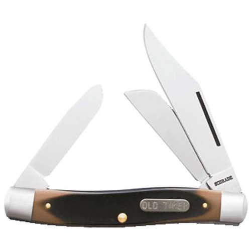 Schrade 4 Inches Closed Senior Clam Pack Folding Knife