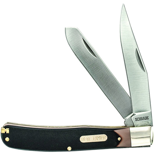 Schrade Bearhead Trapper 4 3/16 Inches With Field Pick-Tweezer
