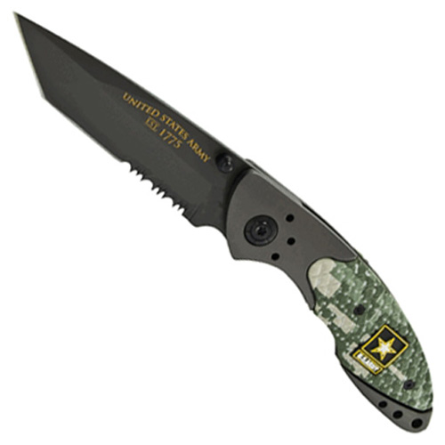 Schrade US Army Tanto Serrated Knife