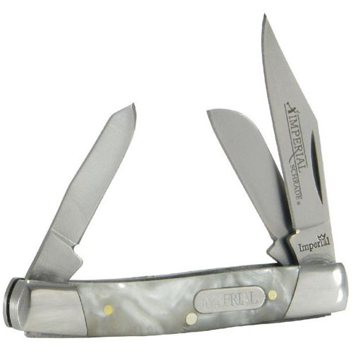 Schrade Imperial Stainless Steel 3 Blade Pocket Knife