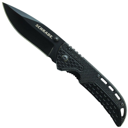 Schrade Aluminum Handle 7 Inch Overall Liner Lock Folding Knife
