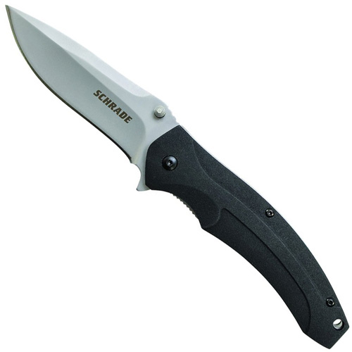 Schrade Drop Point Blade 6.62 inch Folding Knife