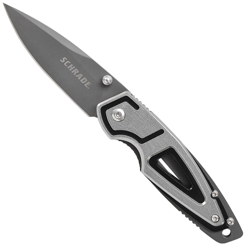 Schrade Liner Lock Drop Point Blade Folding Knife